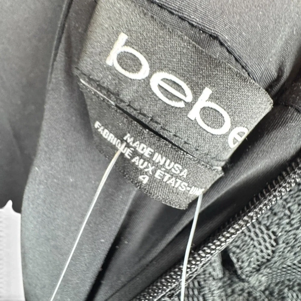 bebe black lace